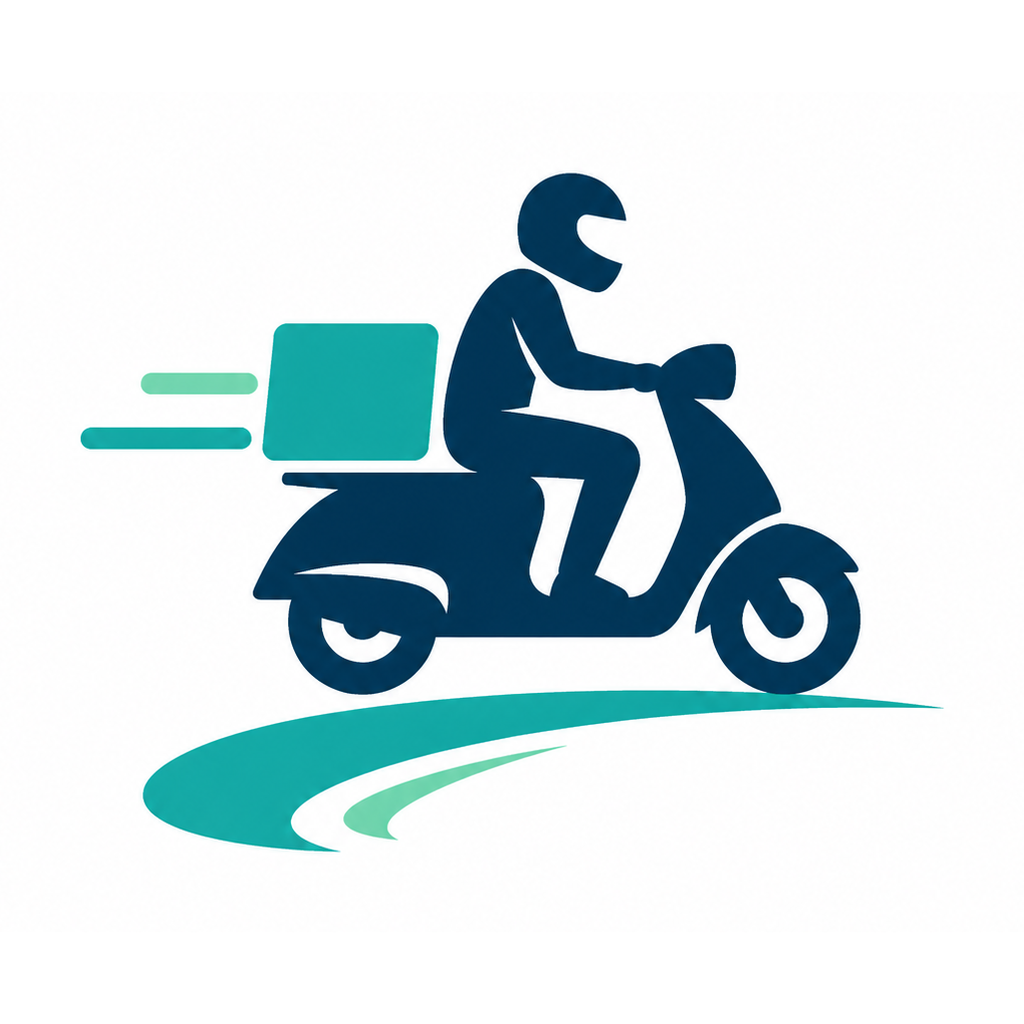 SpeedyMeds scooter courier